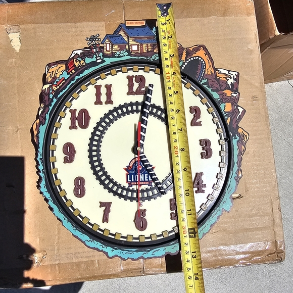Lionel Train Clock Centennial 1900 2000 - Picture 5 of 7